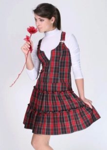 School sundress for girls in a box