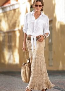 DIY maxi skirt