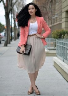 summer skirt for obese women