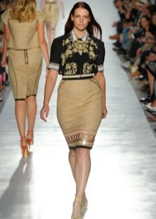 haute couture pencil skirt for overweight women