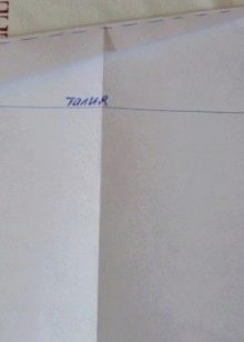Ράψιμο καλοκαιρινού βραδινού φορέματος βήμα -3