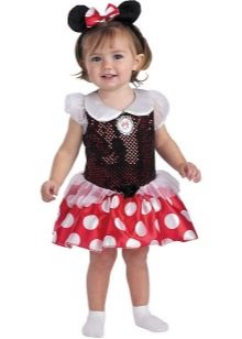 New Year's dress for a girl 2 years old Mickey Mouse