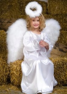 New Year's dress Angel for a girl