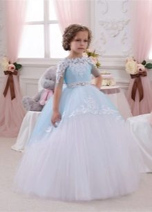 New Year's dress for girls on the floor