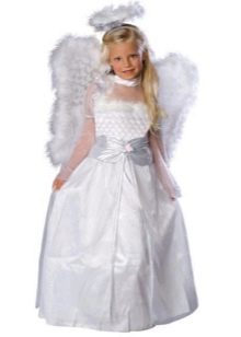 New Year and Christmas dress Angel for a girl