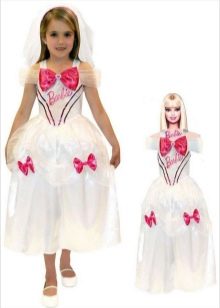 New Year's dress Barbie for a girl