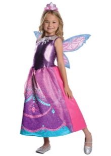 New Year's dress Barbie fairies for girls