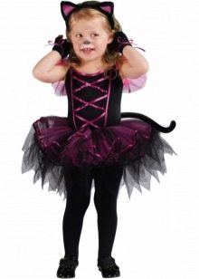 New Year's dress cat for a girl