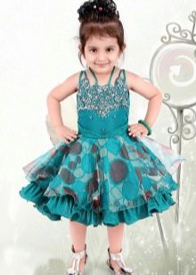 New Year's dress for girls up to the knees