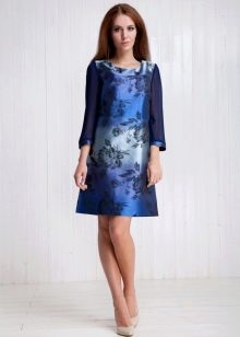 elegant viscose taffeta dress