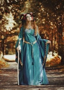crinkled taffeta dress
