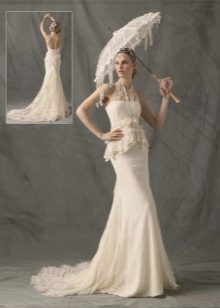 wedding set taffeta dress