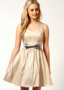 babydoll taffeta dress