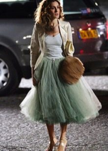 midi fancy tutu skirt