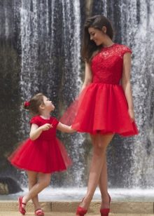 Gorgeous fluffy dress Family look for girls