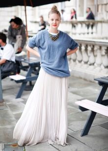 sport maxi skirt