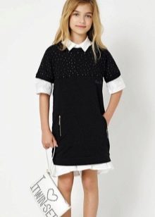 Robe polo d'hiver pour filles