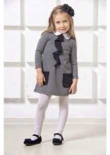 Robe chemise d'hiver pour filles