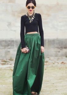 emerald sun skirt