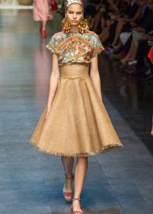 high-line skirt