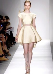 crisp silk sun skirt