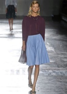 blue skirt-sun