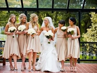 Ivory Bridesmaid Outfits