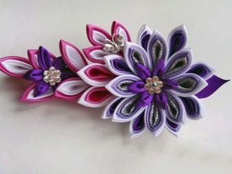 An example of a flower from kazansha ribbons
