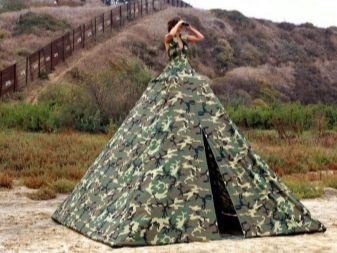 Khaki tent dress