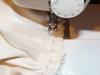 Sewing on the sleeve - step 5