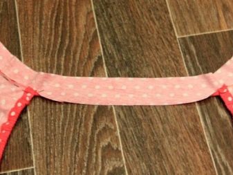 Sewing on straps