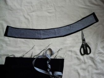 Blank belt for a half-sun skirt (tapered skirt)