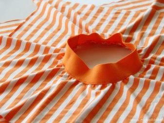 how to sew an elastic band to a skirt with your own hands