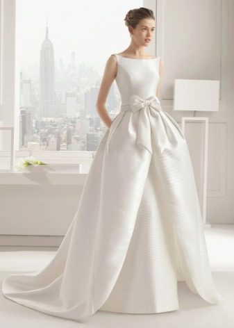 Wedding dress with a patch skirt from Rosa Clara