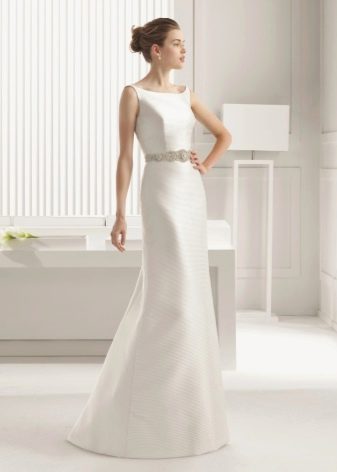 Wedding dress with a patch skirt from Rosa Clara
