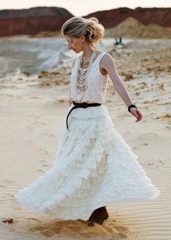 Bohemian Bride Wedding Dress