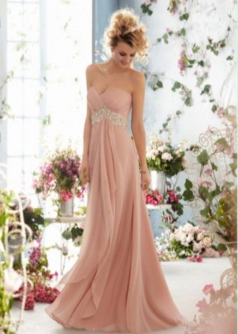 Delicate wedding dress