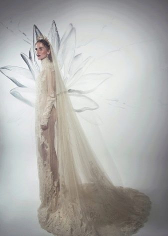웨딩 드레스 Lee Petra Grebenau 무서운