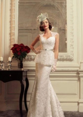 Openwork vintage dress