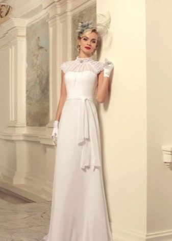 Vintage wedding dress straight