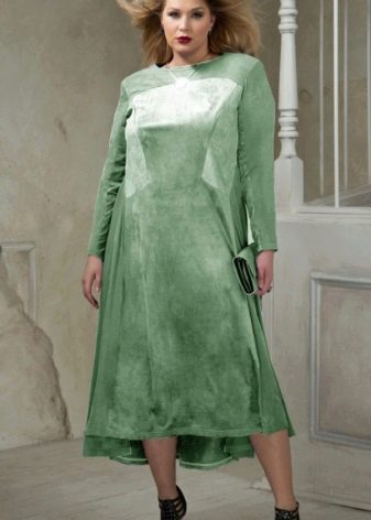 Evening dress by Eva Collection green