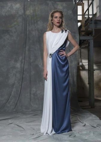 Tunic evening dress