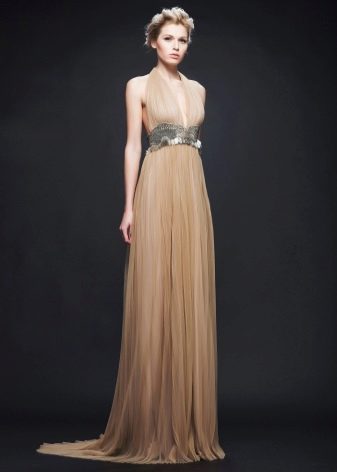 Evening dress in the Greek style