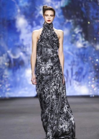 Evening dresses by Naeem Khan gray