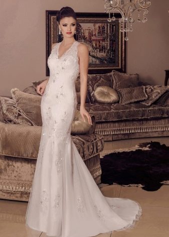 Lace wedding dress