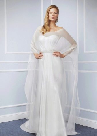 Fancy Cut Wedding Dress