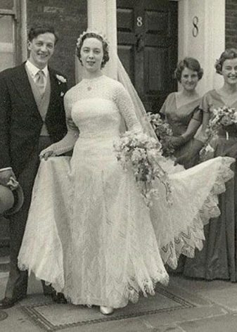 Yves Saint Lauren wedding dress