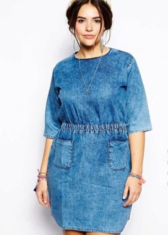 Straight dress for full sleeves