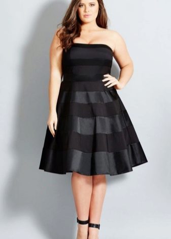 Black dress for the fat