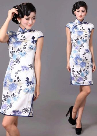 Chinese style dress hairstyle